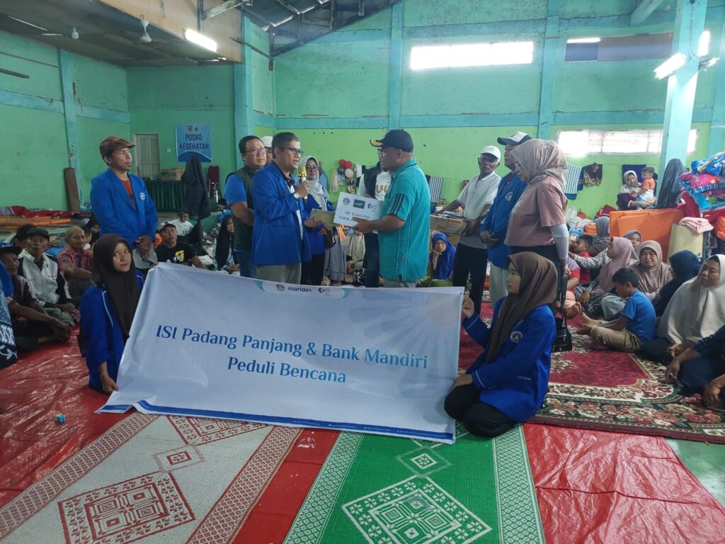 ISI Padangpanjang Hadir di X Koto sebagai Bentuk Solidaritas bagi Warga Terdampak Bencana