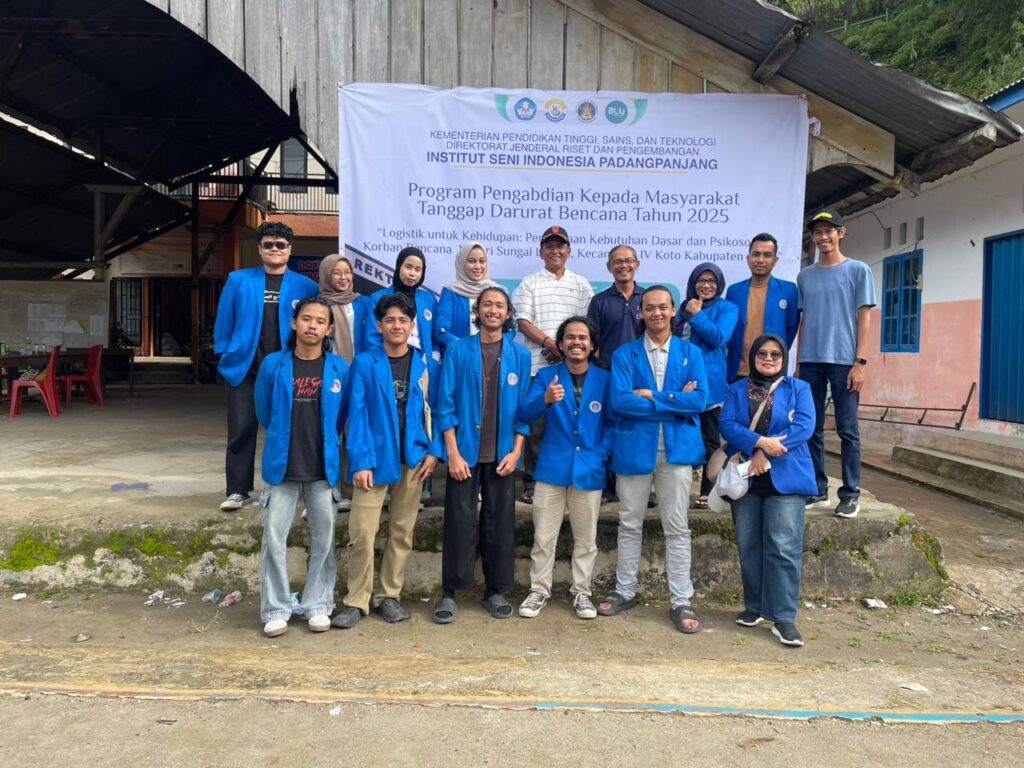 Kampus Berdampak di Tengah Bencana: ISI Padangpanjang Salurkan Bantuan untuk Sungai Landia